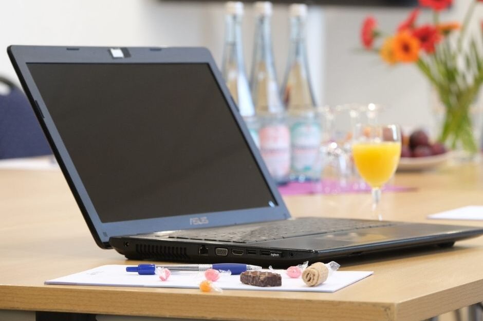 Tagungen Laptop