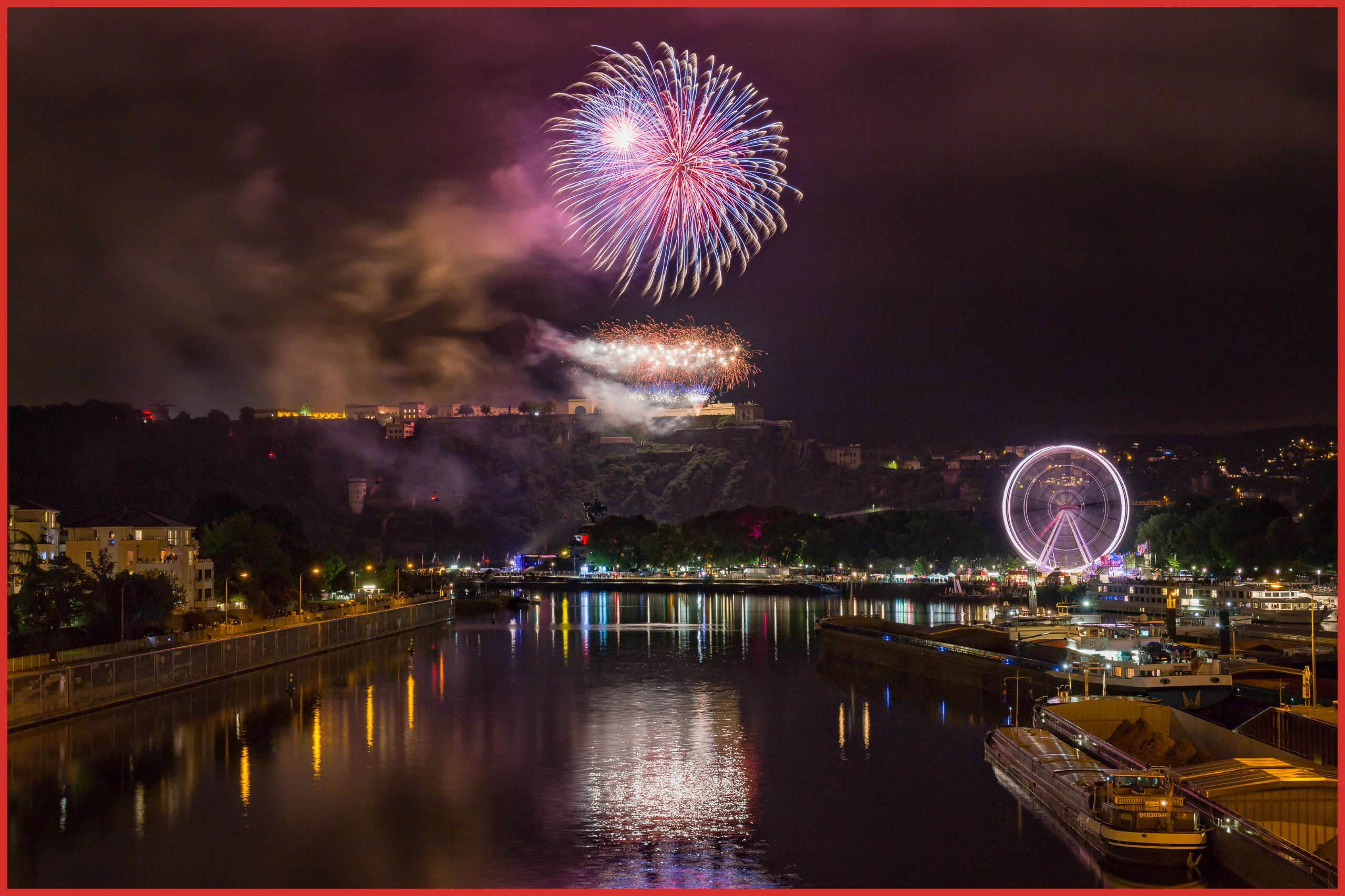 Rhein in Flammen