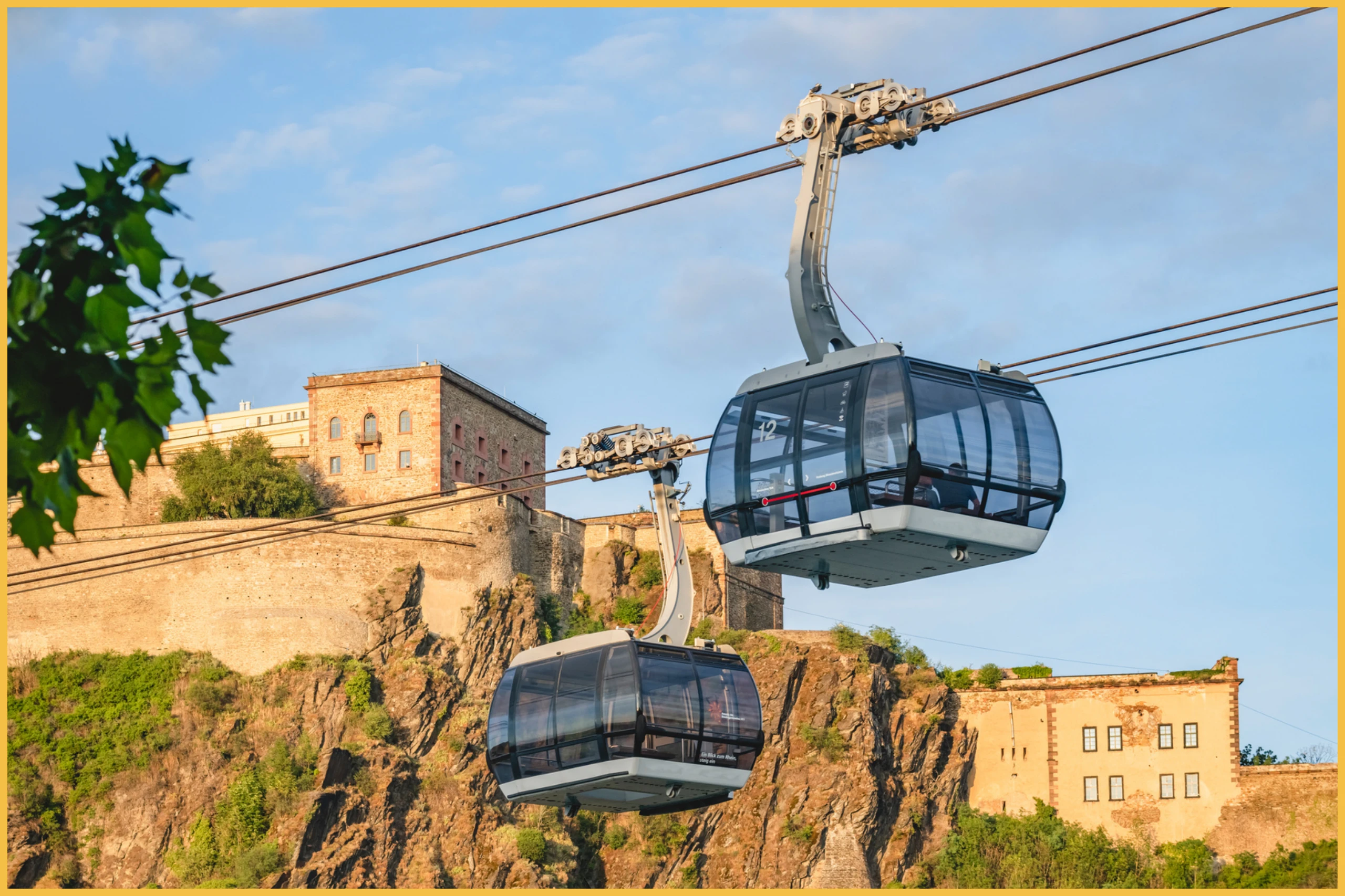 Seilbahn:Festung Ehrenbreitstein